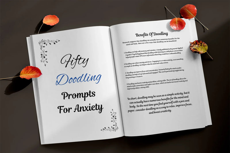Fifty Doodle Prompts for Anxiety Relief - CraftNest - Digital Crafting and Art