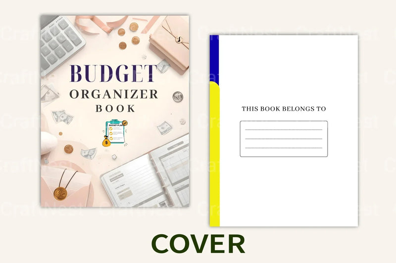 Budget Organizer Book for Effective Financial Planning - CraftNest - Digital Crafting and Art