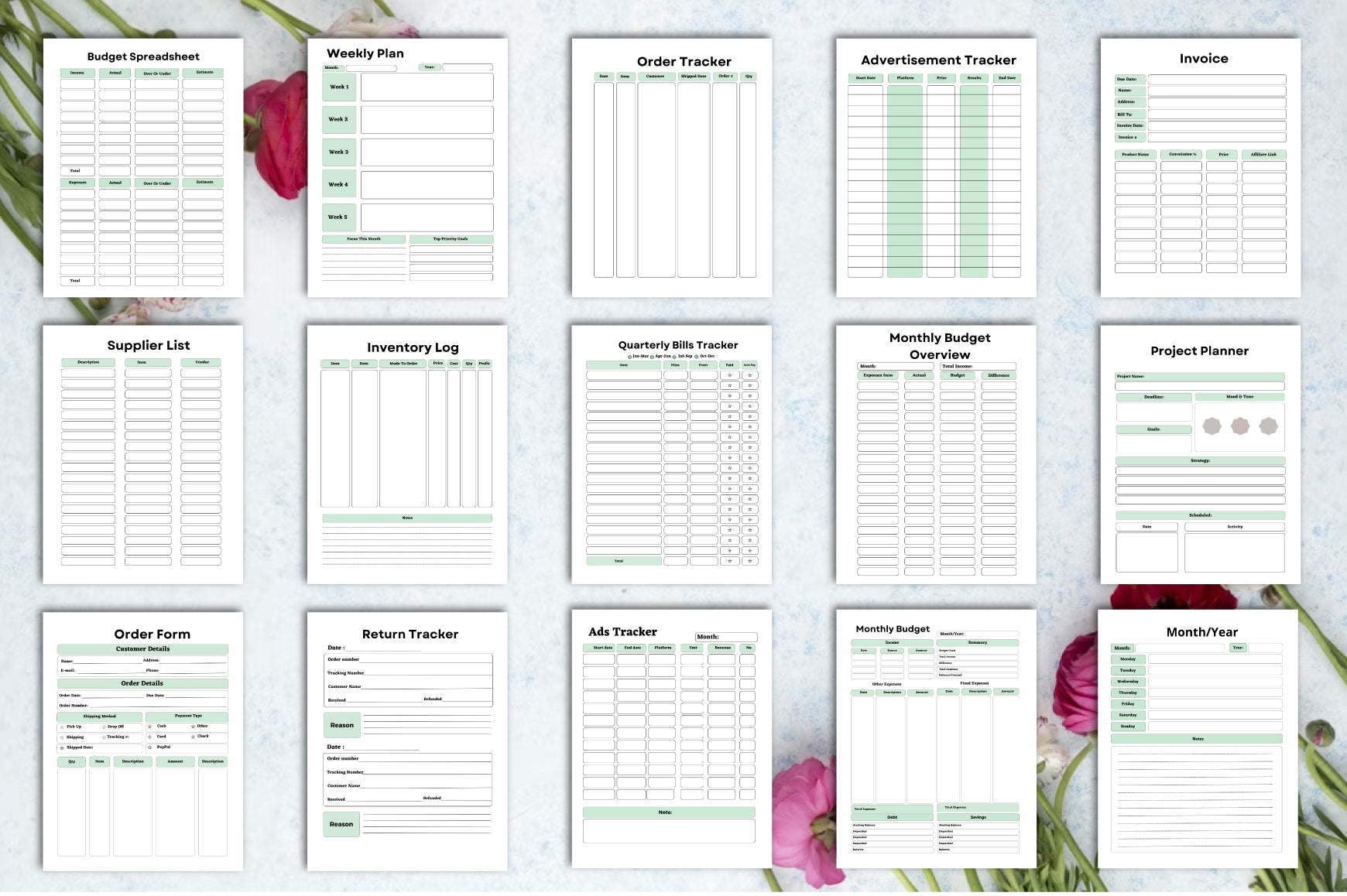 Side Hustle Planner