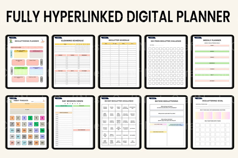Ultimate Decluttering Organizer Guide - CraftNest - Digital Crafting and Art