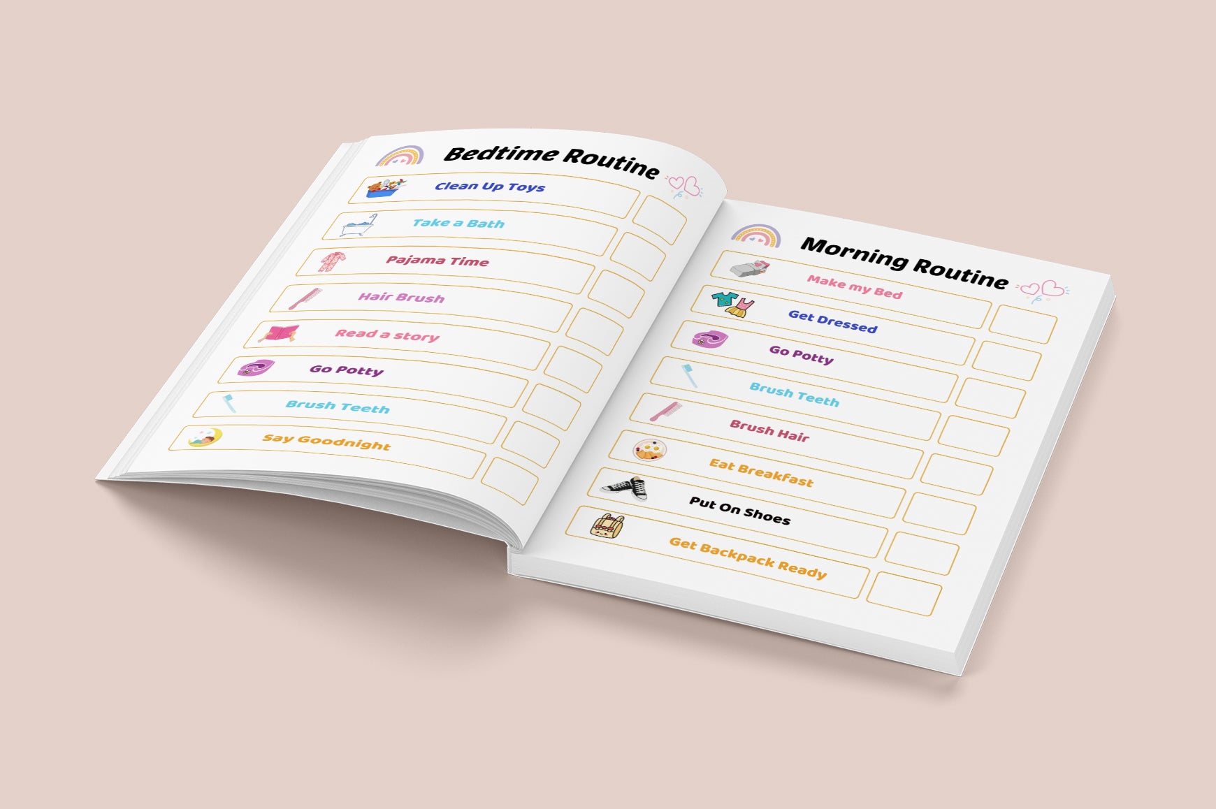 Children's Daily Routine Planner