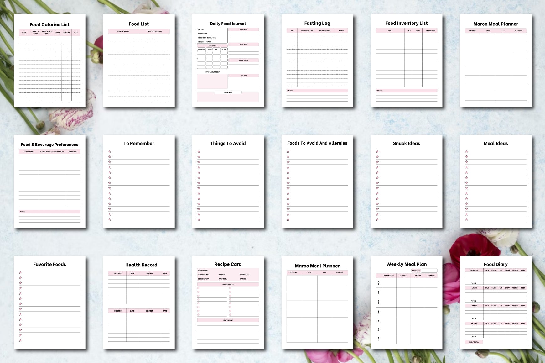 My Food Planner