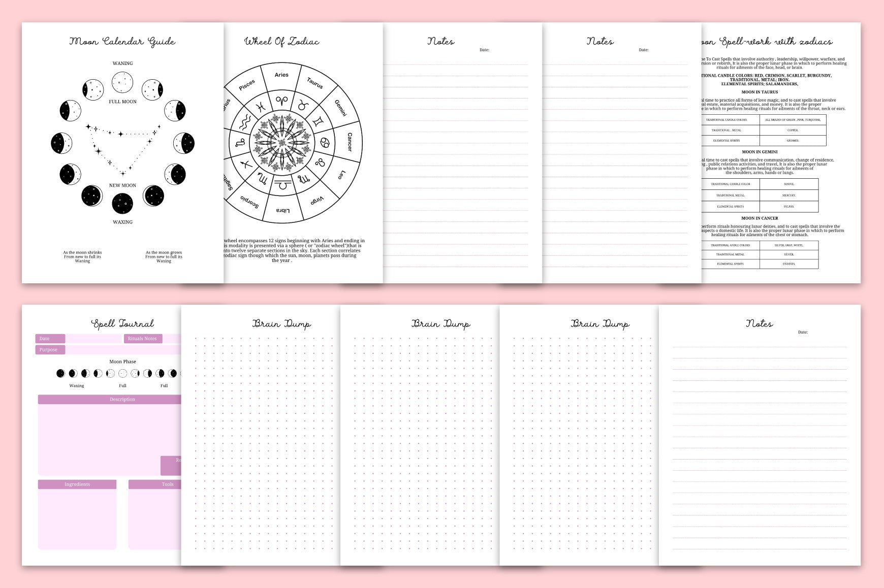 Witchy Planner