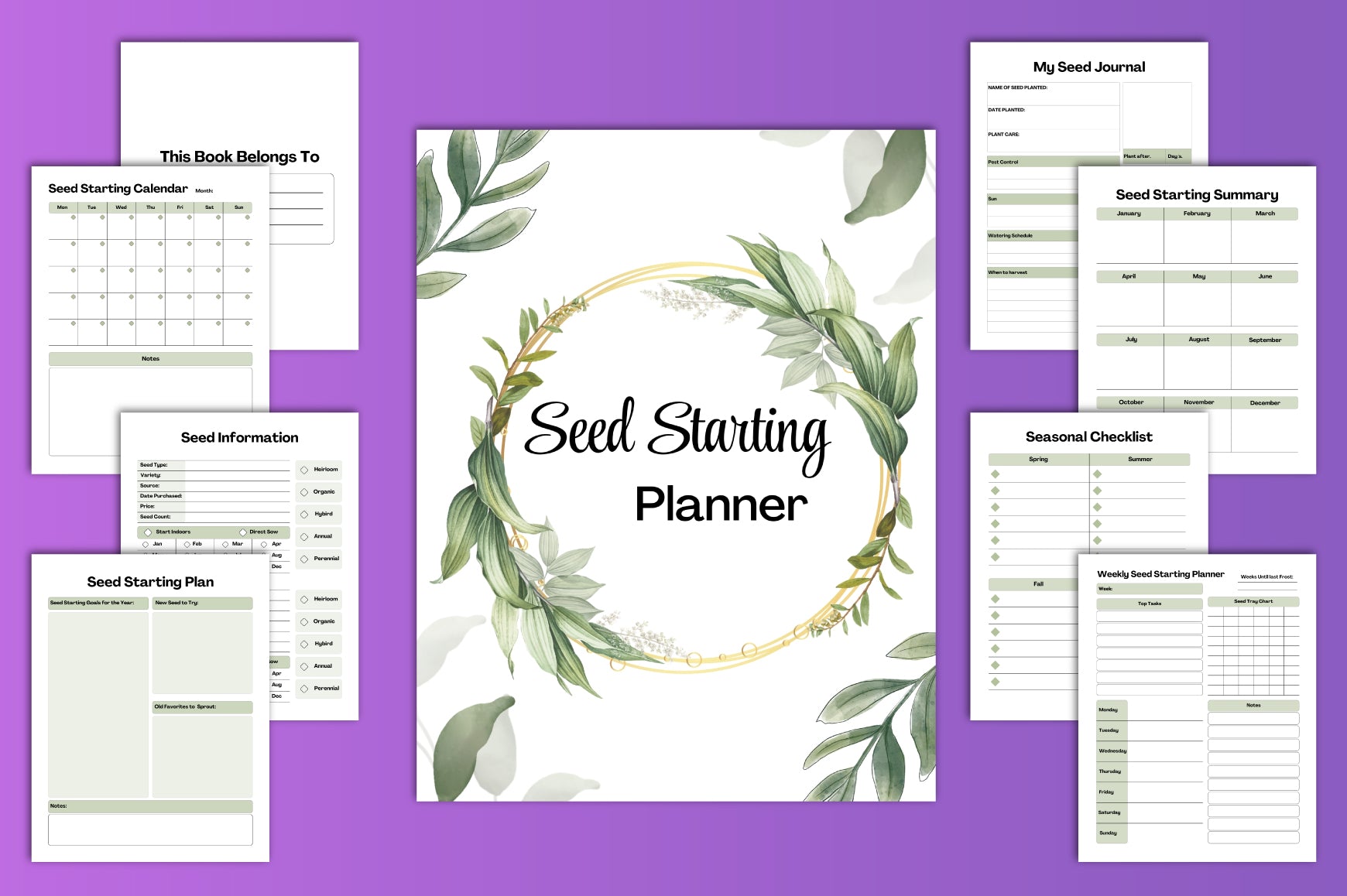 Seed Starting Planner Guide