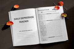 Daily Depression Tracker Planner - CraftNest - Digital Crafting and Art