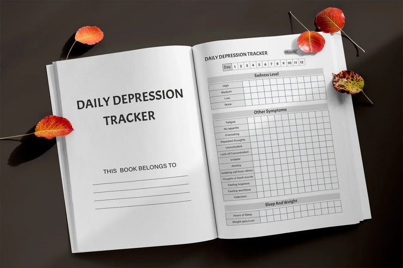 Daily Depression Tracker Planner - CraftNest - Digital Crafting and Art