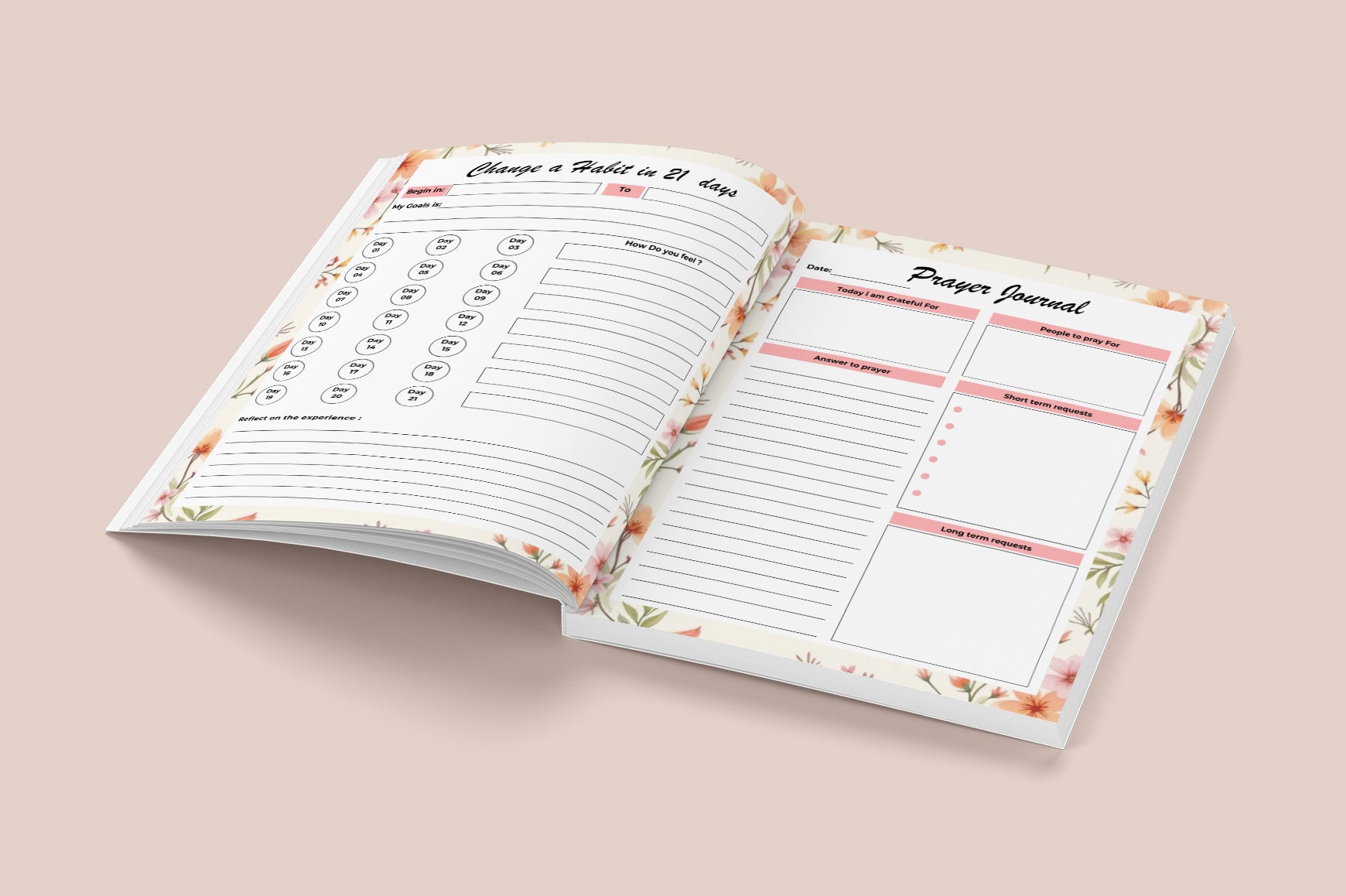 Christian Gratitude Prayer Journal