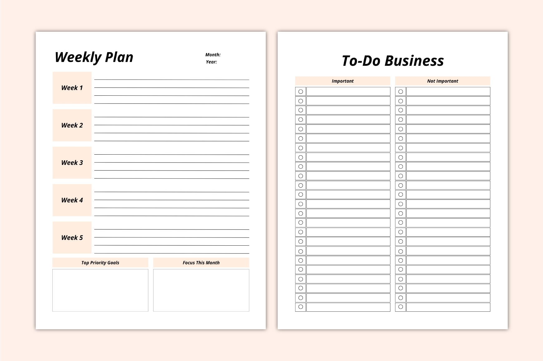 Profitable Side Hustle Planner