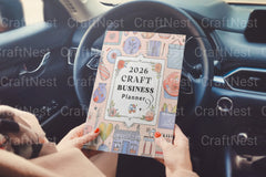 Craft Business Planner: Start Your Creative Journey - CraftNest - Digital Crafting and Art
