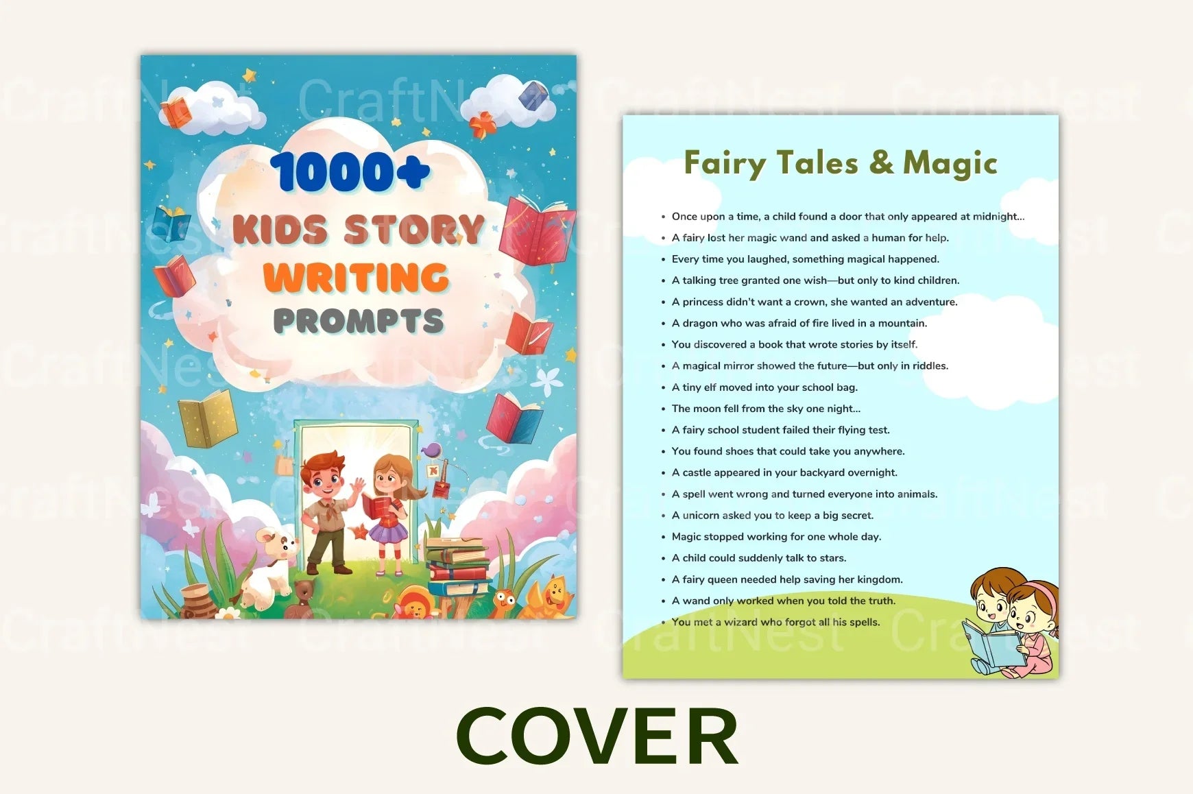 Kids Story Writing Prompts for Creative Inspiration - CraftNest - Digital Crafting and Art