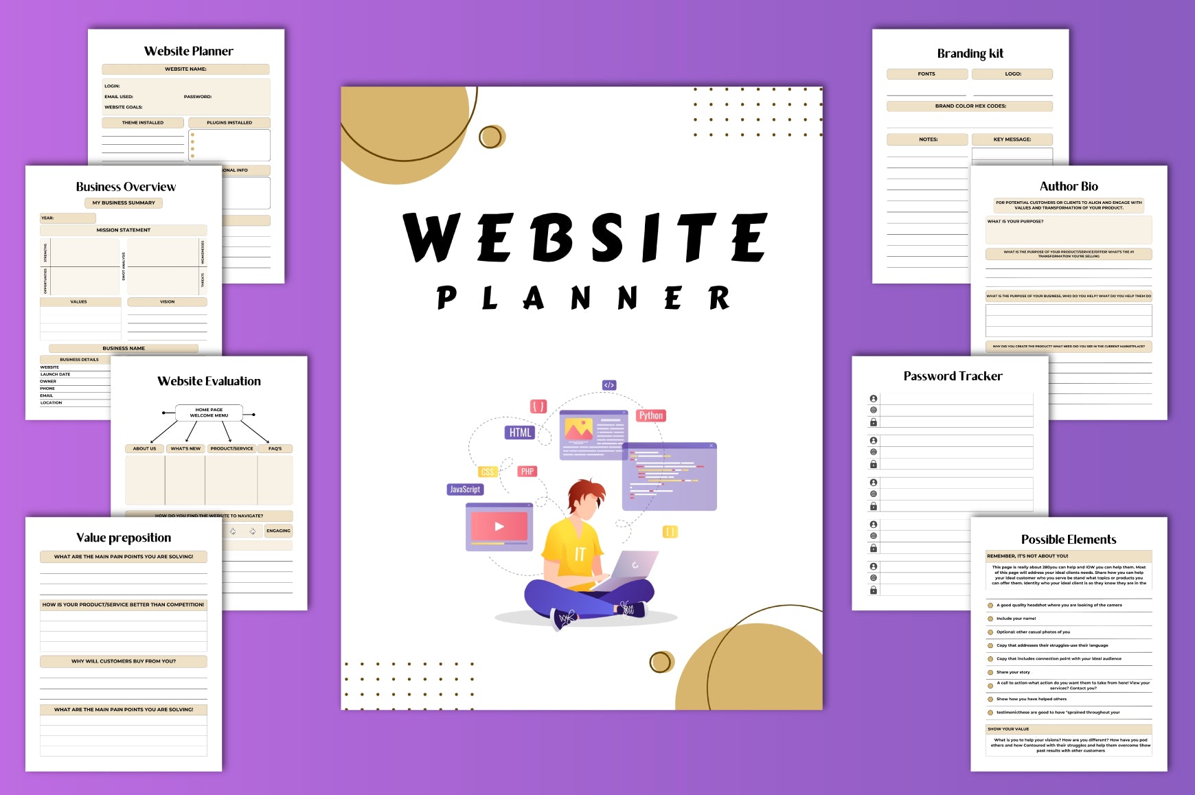 Website Planner Tool