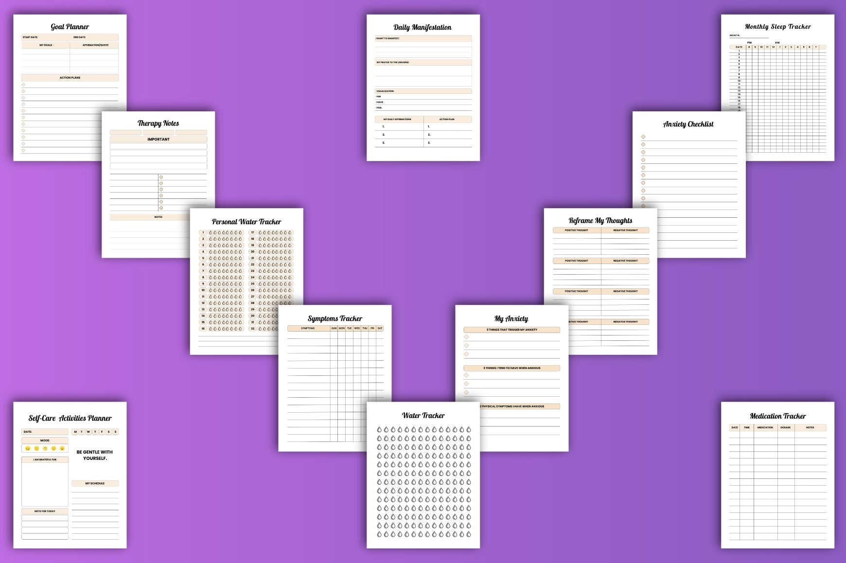 Mental Health Planner