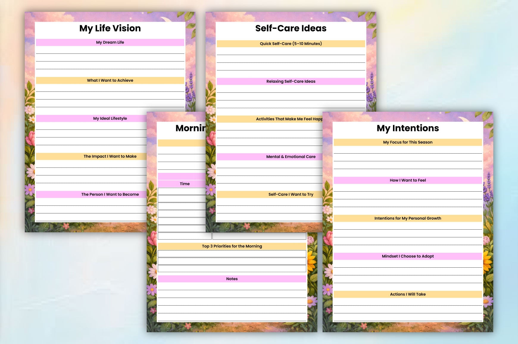 Gratitude Growth Planner
