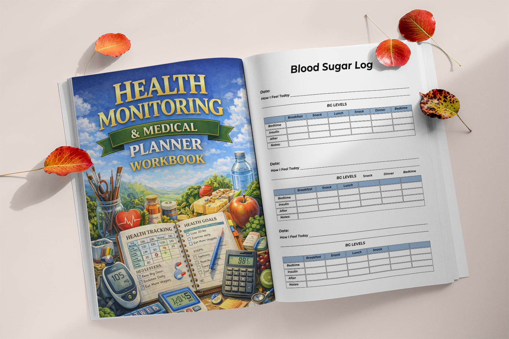 Health Monitoring Medical Workbook