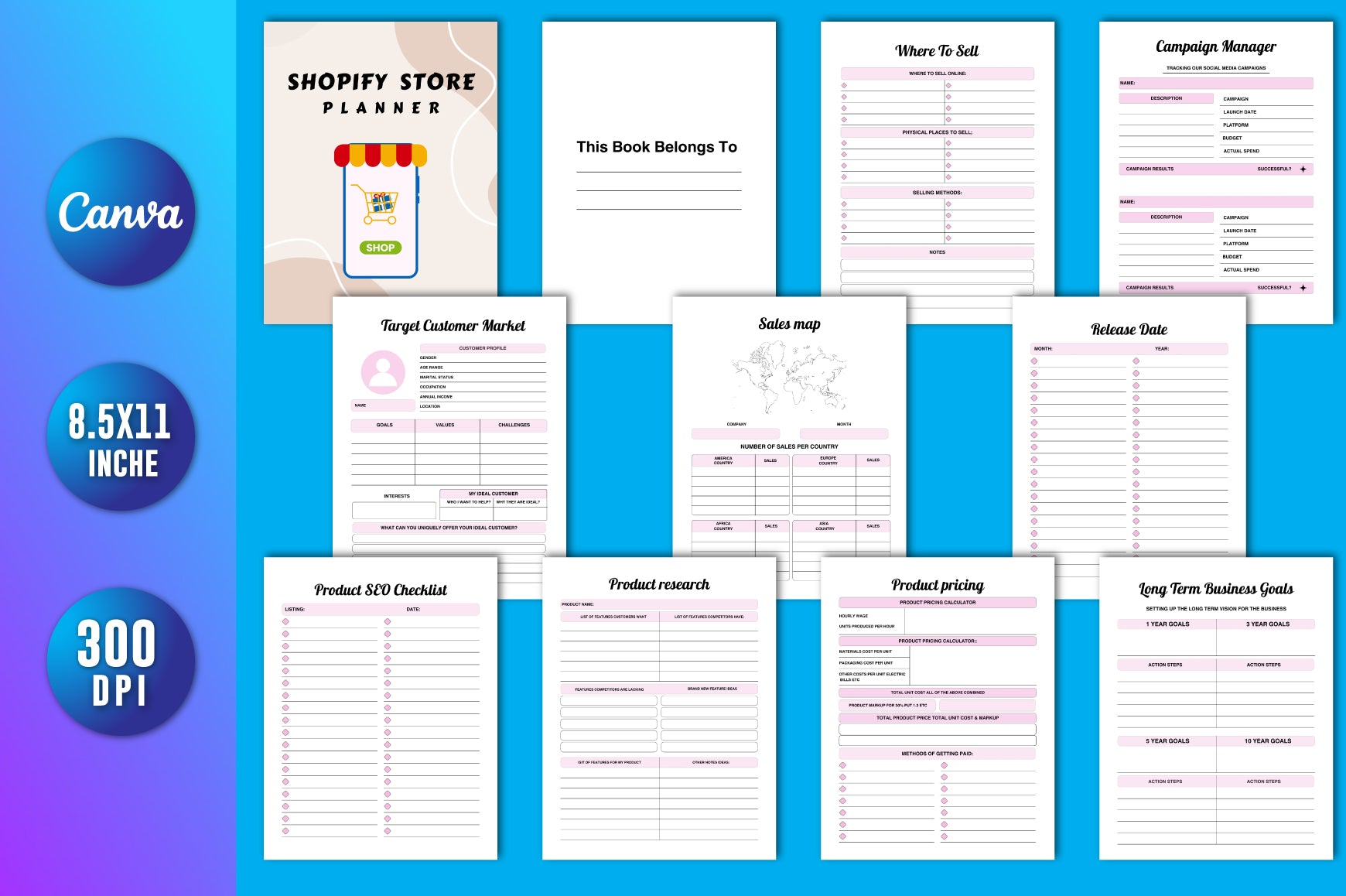 Shopify Store Planner