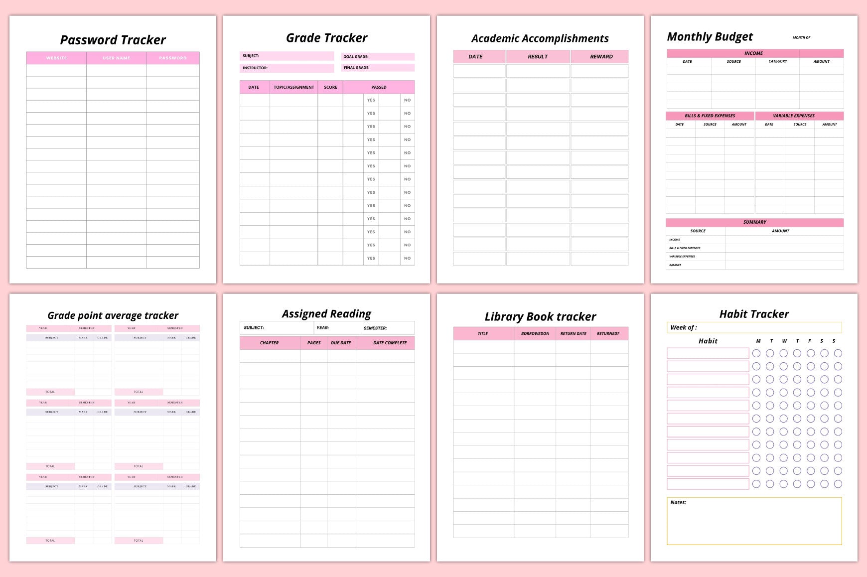 Ultimate Student Planner