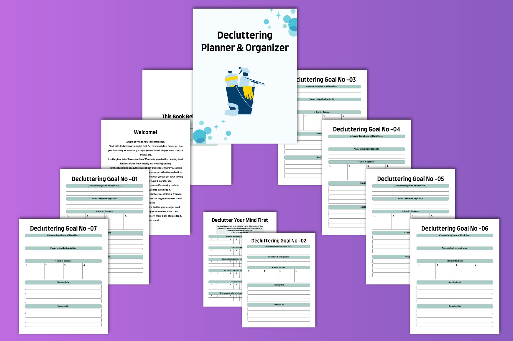 Decluttering Planner Guide