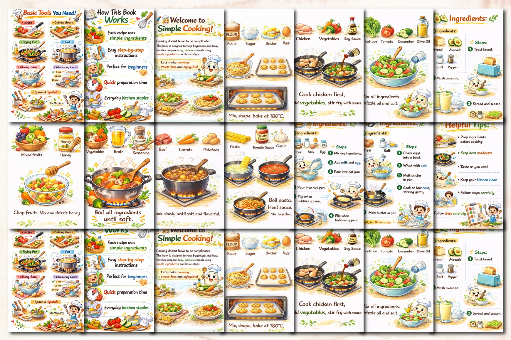Everyday Cooking Made Simple Planner