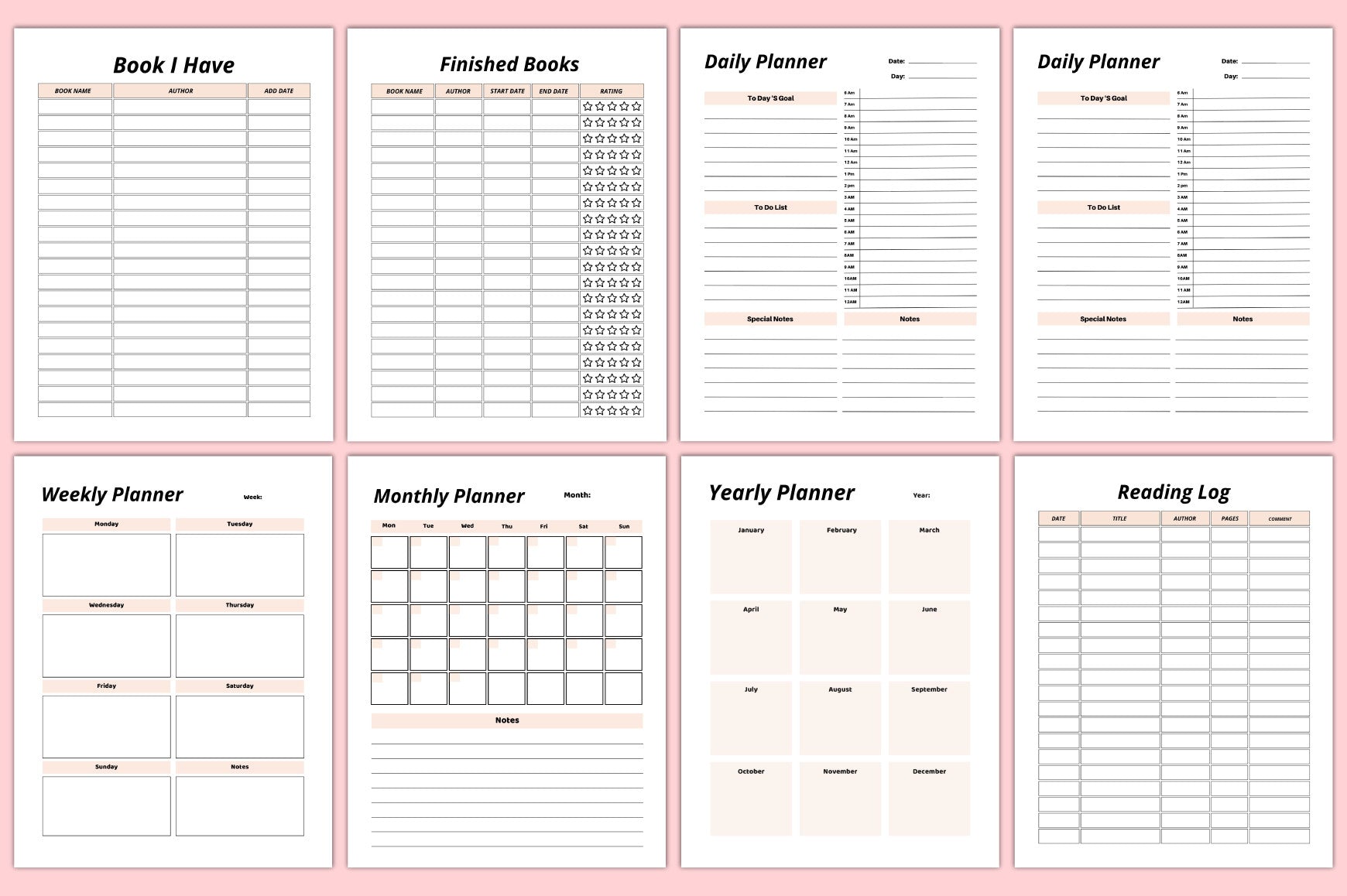 Productivity Planner
