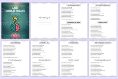 Mental Health Prompts for Wellness and Growth - CraftNest - Digital Crafting and Art