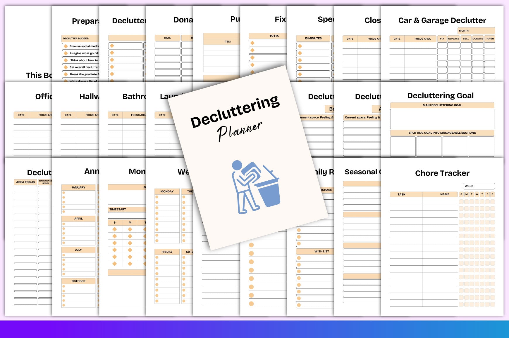 Decluttering Planner Guide