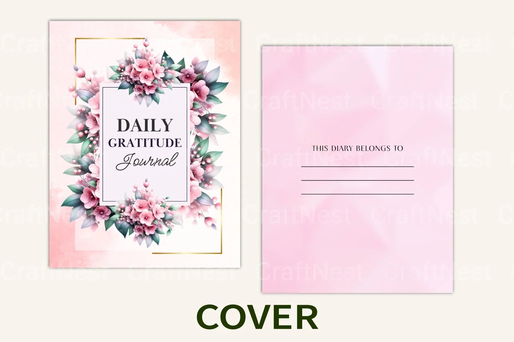 Daily Gratitude Journal - CraftNest - Digital Crafting and Art