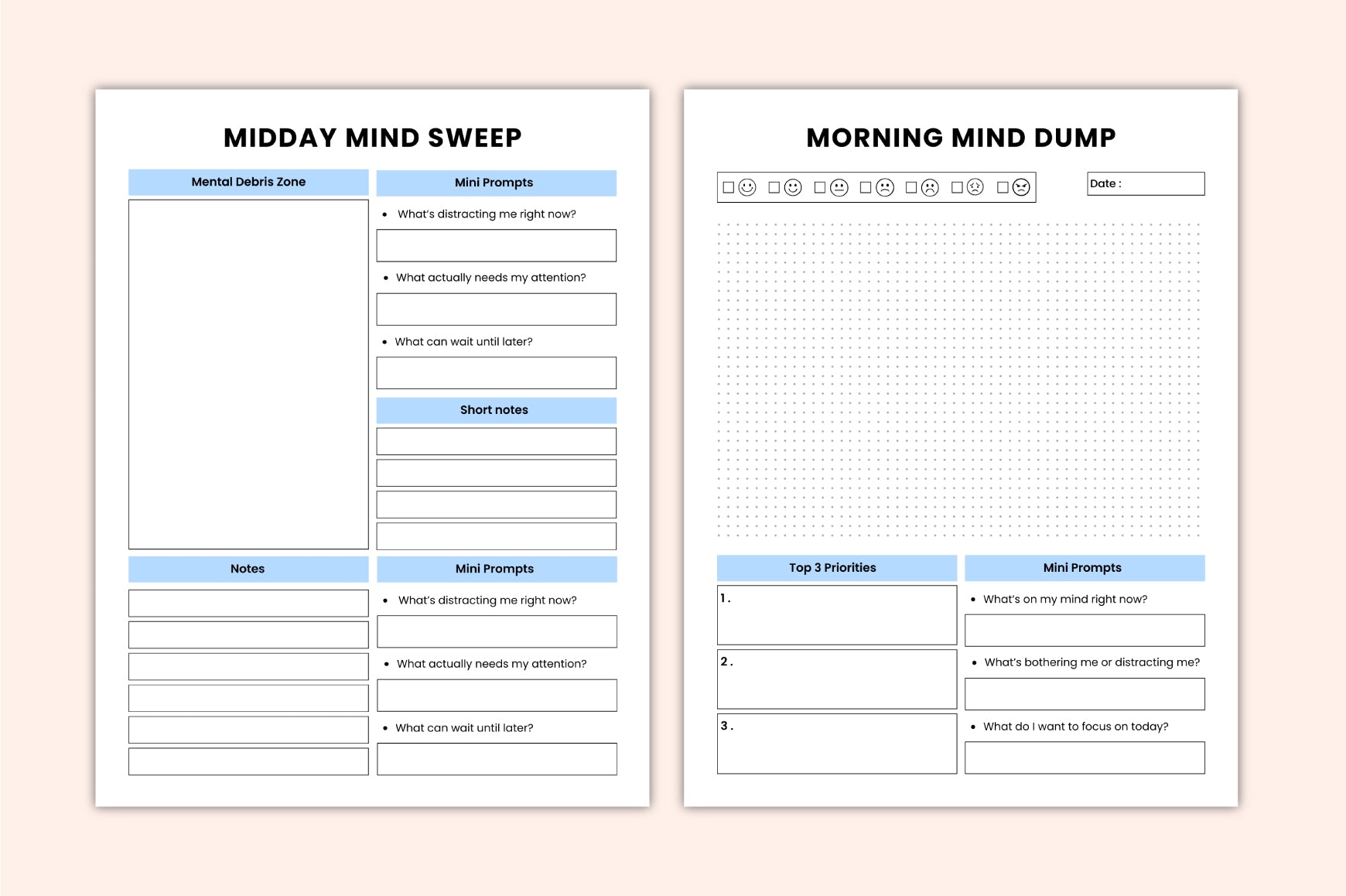 ADHD Productivity Journal