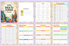 Back to School Planner 2023 - CraftNest - Digital Crafting and Art