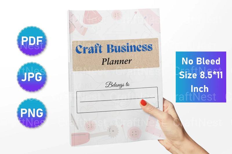 Craft Business Planner Guide - CraftNest - Digital Crafting and Art