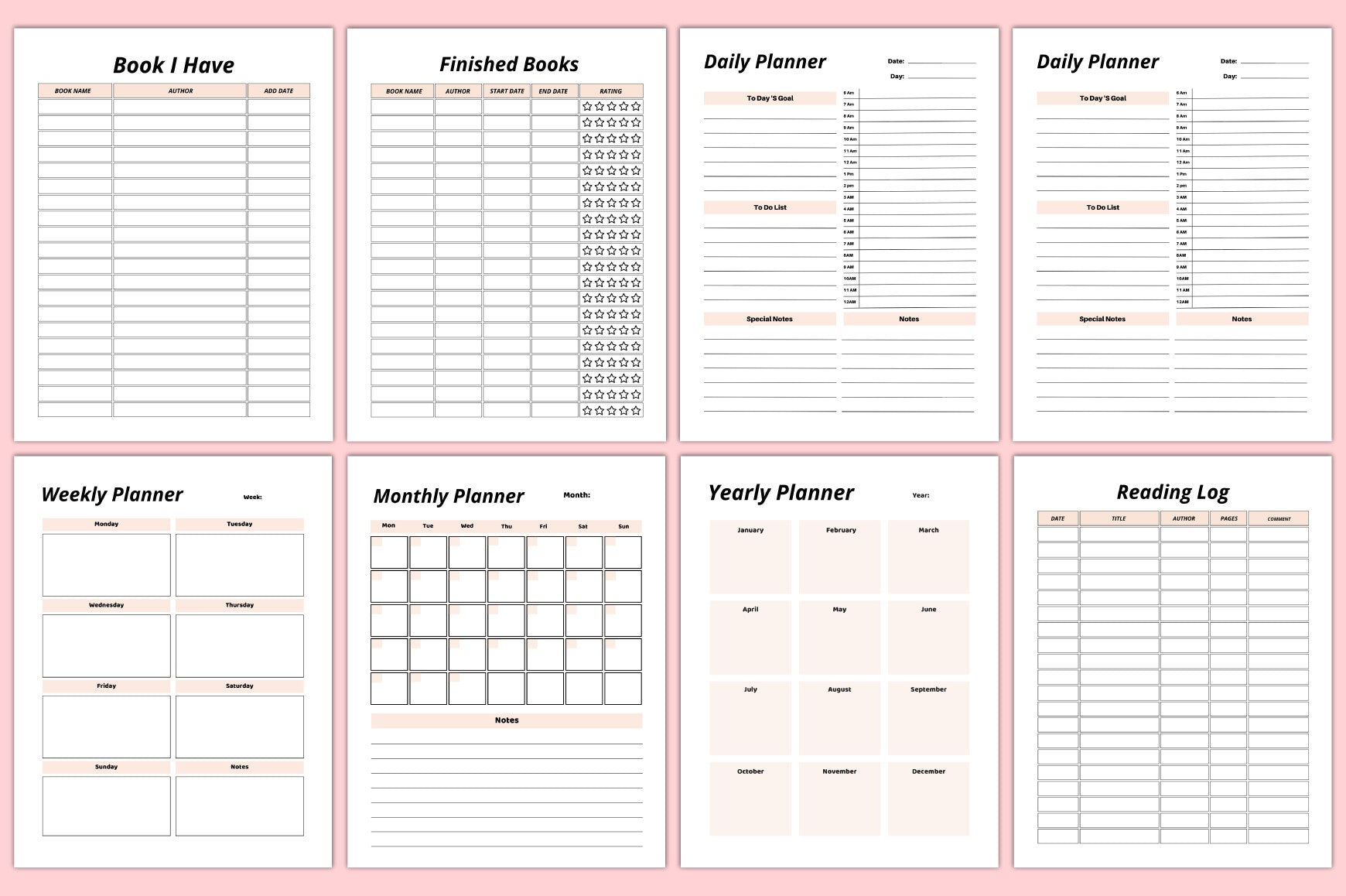 ADHD Productivity Planner