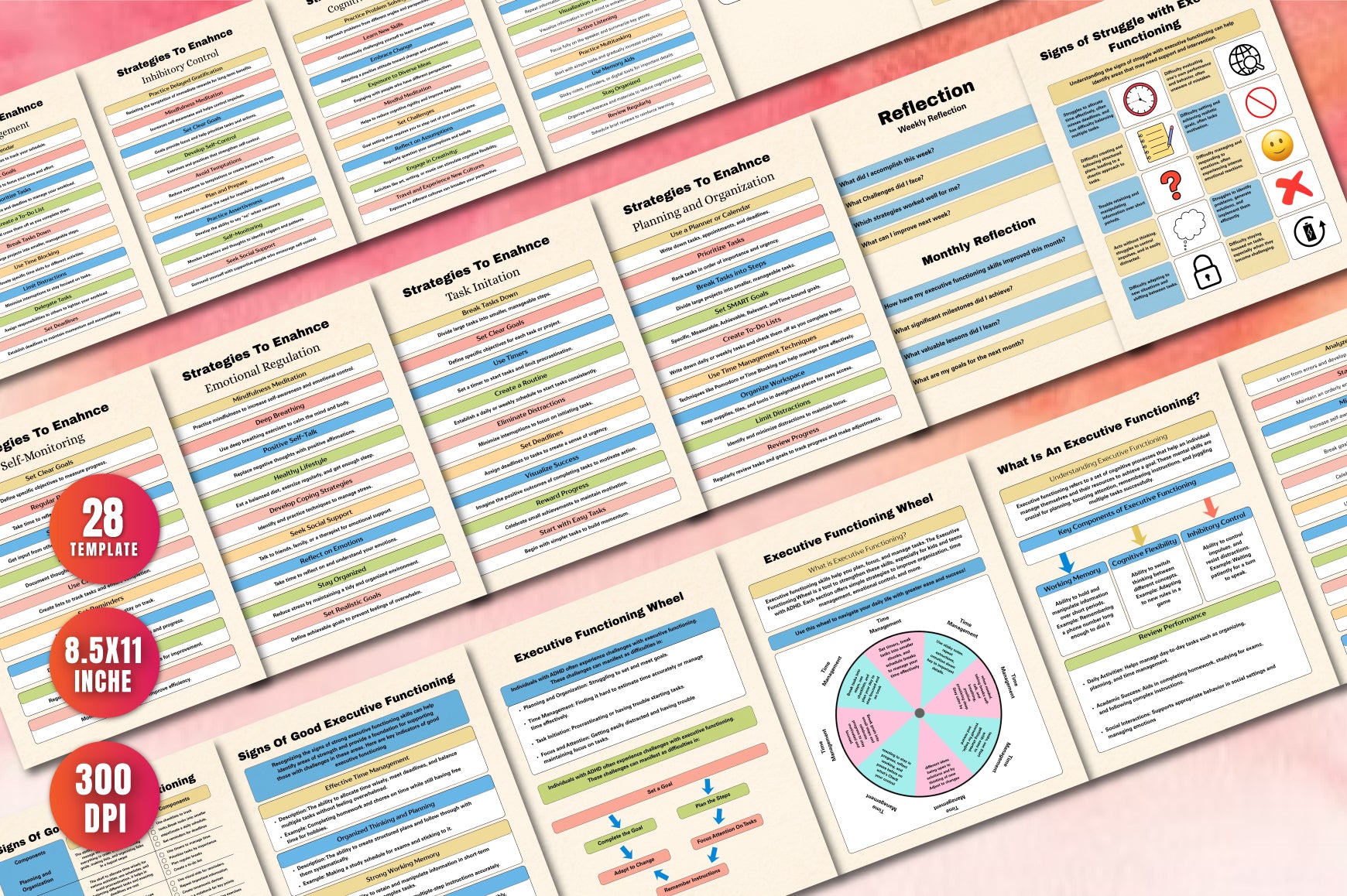 Autism Executive Functioning Planner