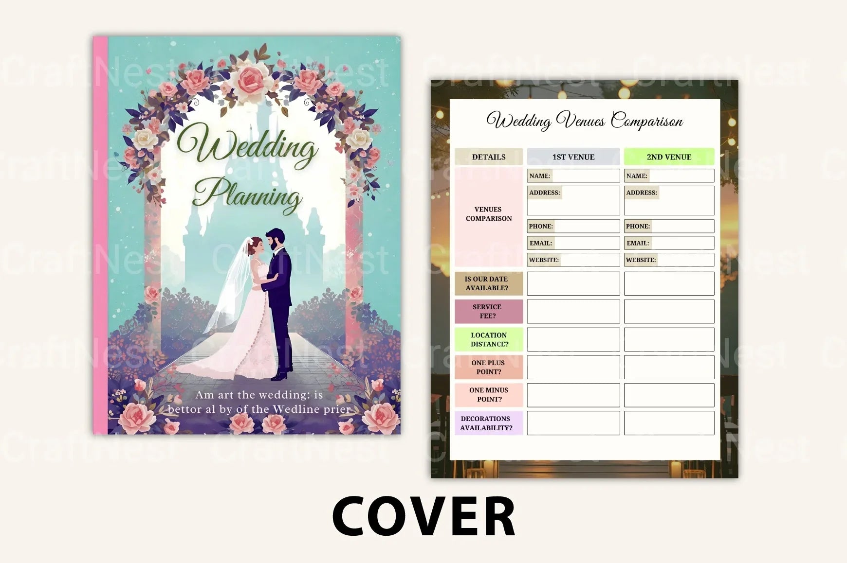 Ultimate Wedding Planning Guide - CraftNest - Digital Crafting and Art
