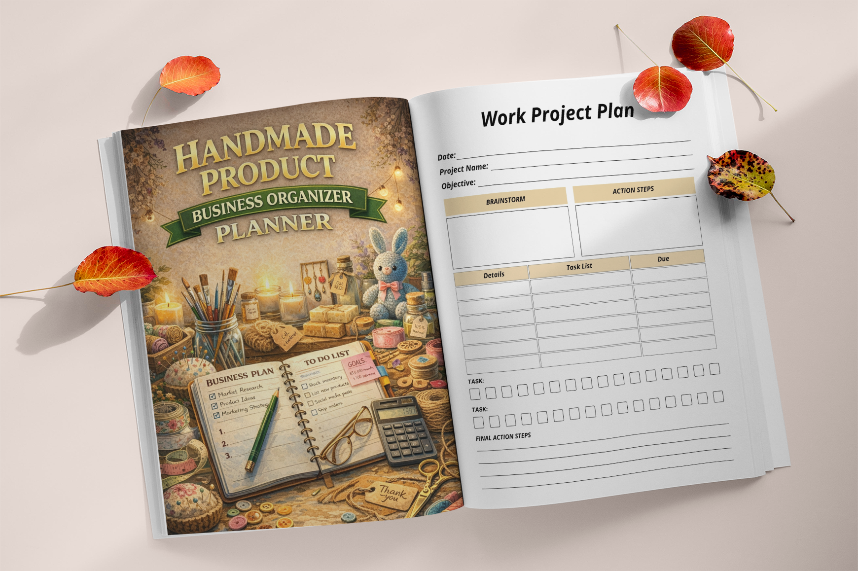 Handmade Product Business Planner