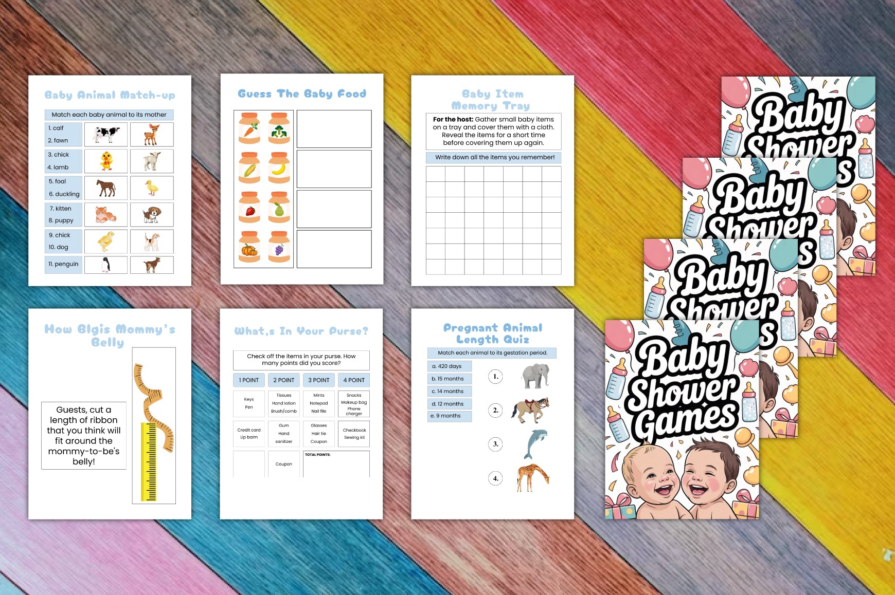 Baby Shower Games Planner
