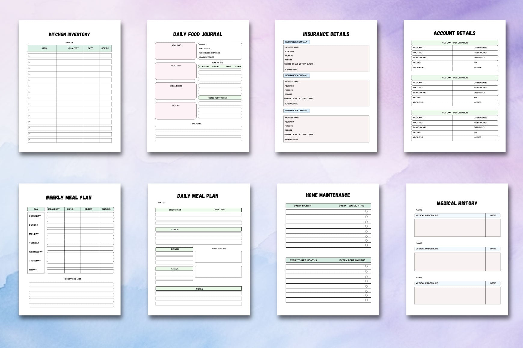 Household Planner