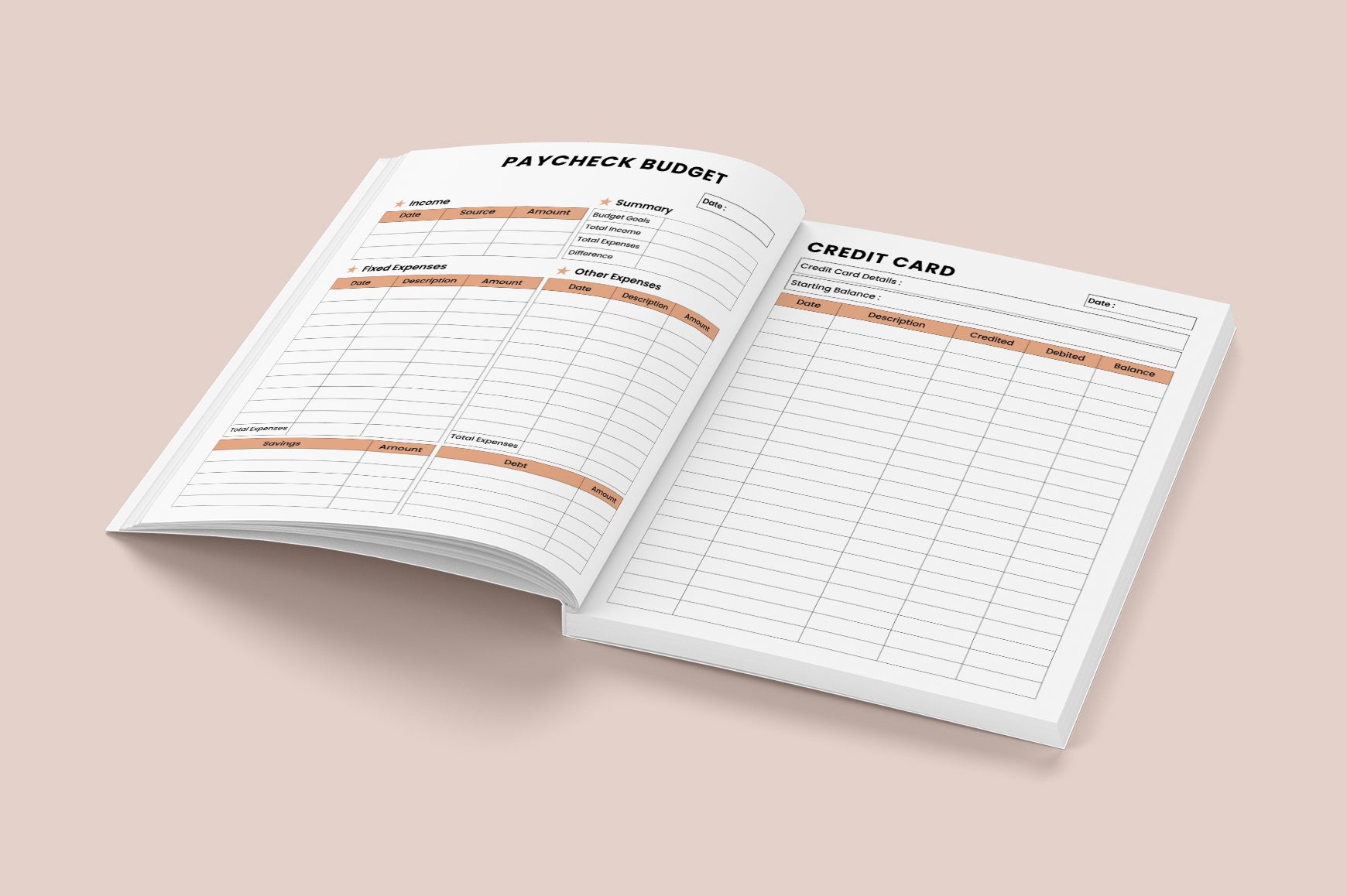 Money Management Budget Planner