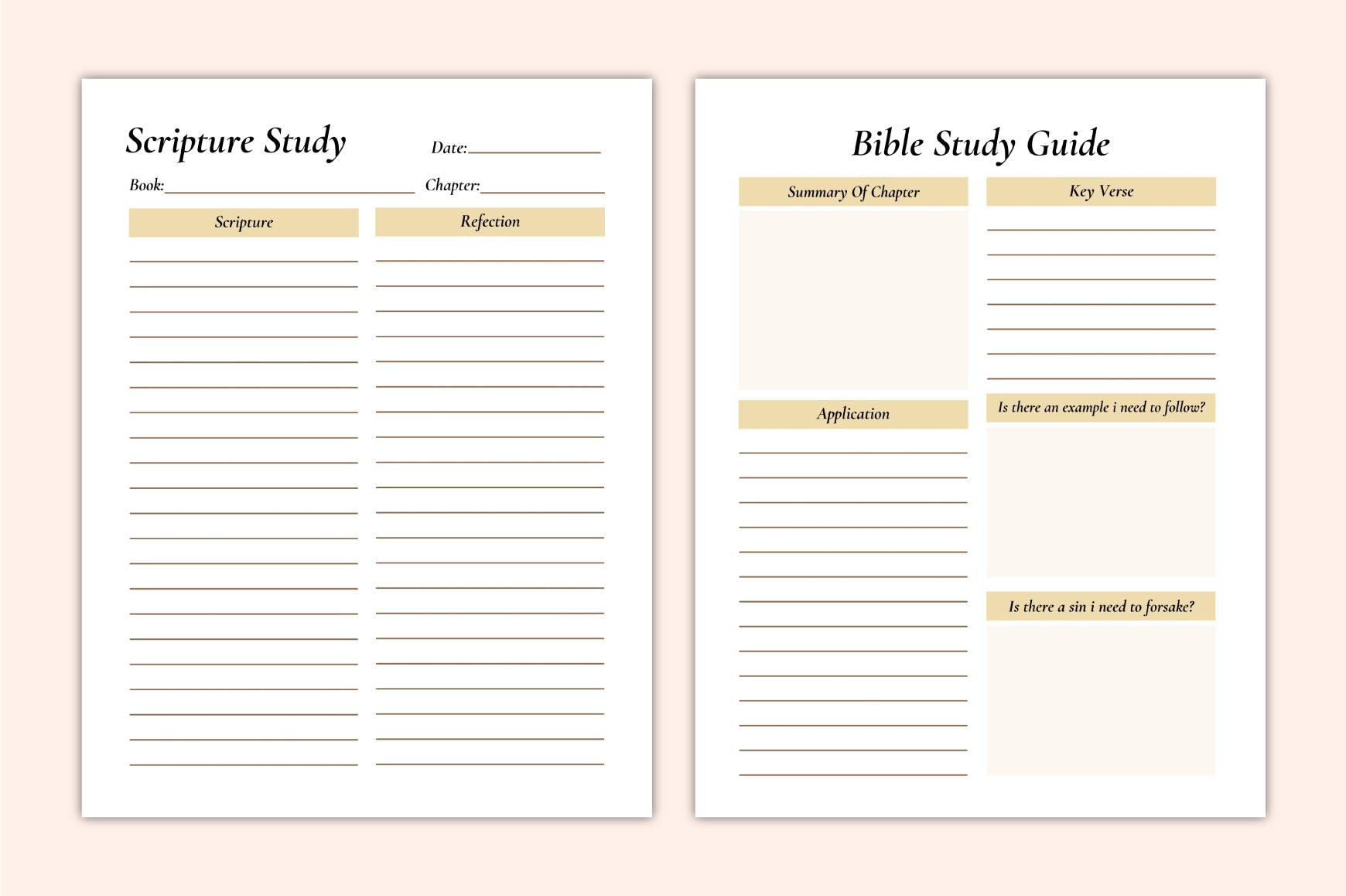 Faith Spiritual Growth Journal