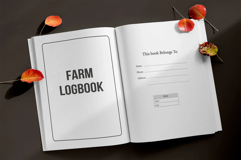 Farm Logbook Planner Bundle - CraftNest - Digital Crafting and Art