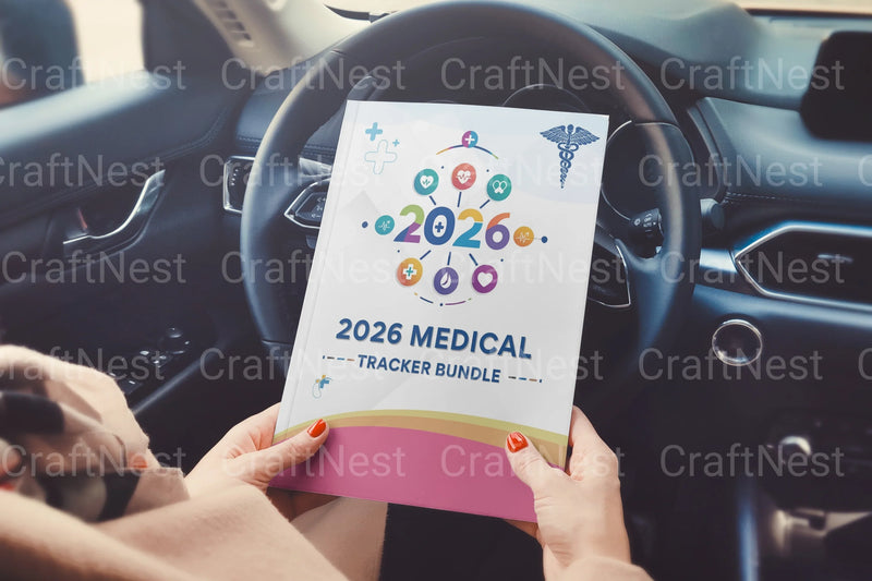 Medical Tracker App - CraftNest - Digital Crafting and Art