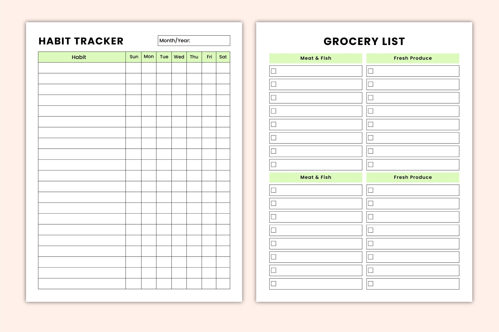 Healthy Lifestyle Journal