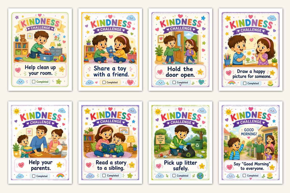 Kindness Challenge Cards