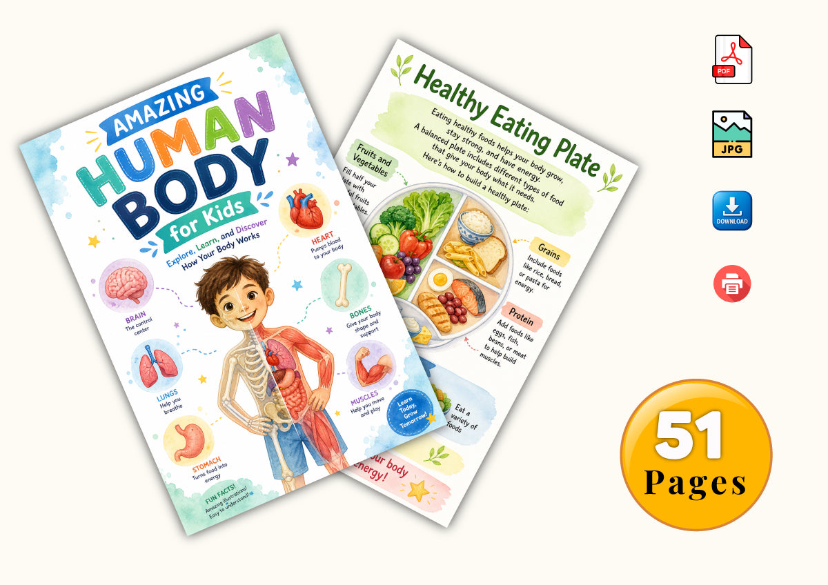 Amazing Human Body For Kids