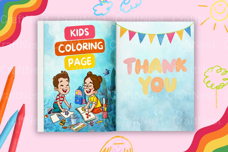 Coloring for Kids - CraftNest - Digital Crafting and Art