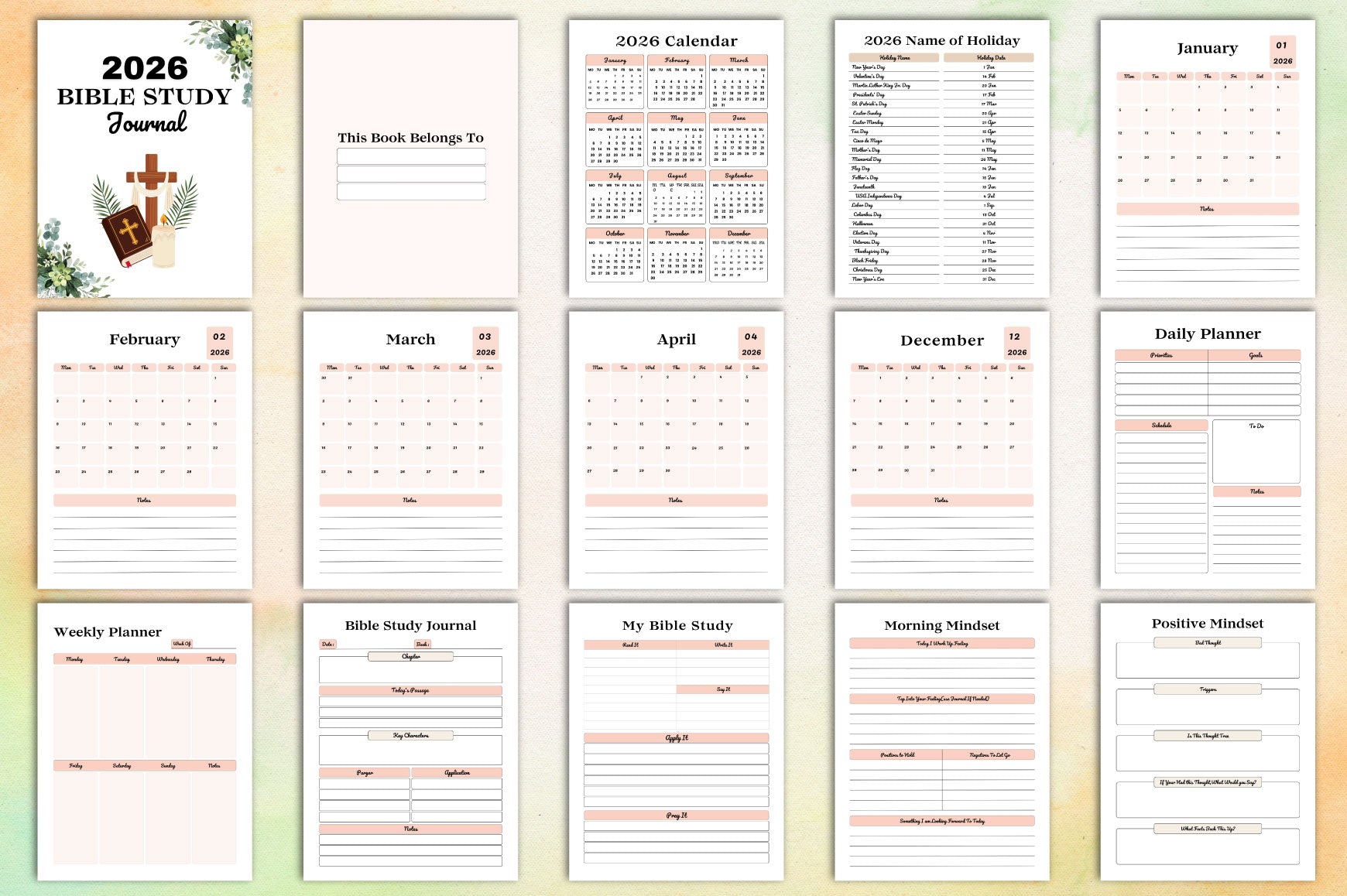 Bible Study Journal