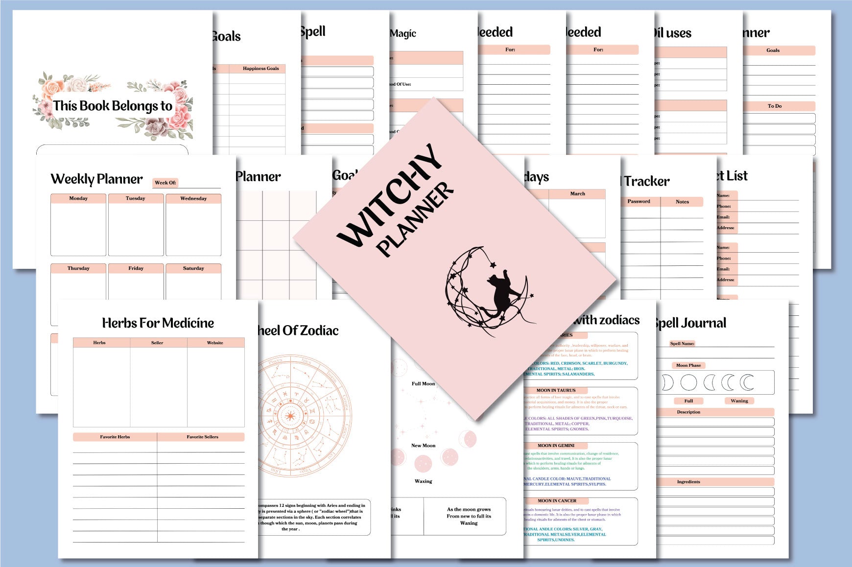 Witchy Planner: Mystical Organization Tool