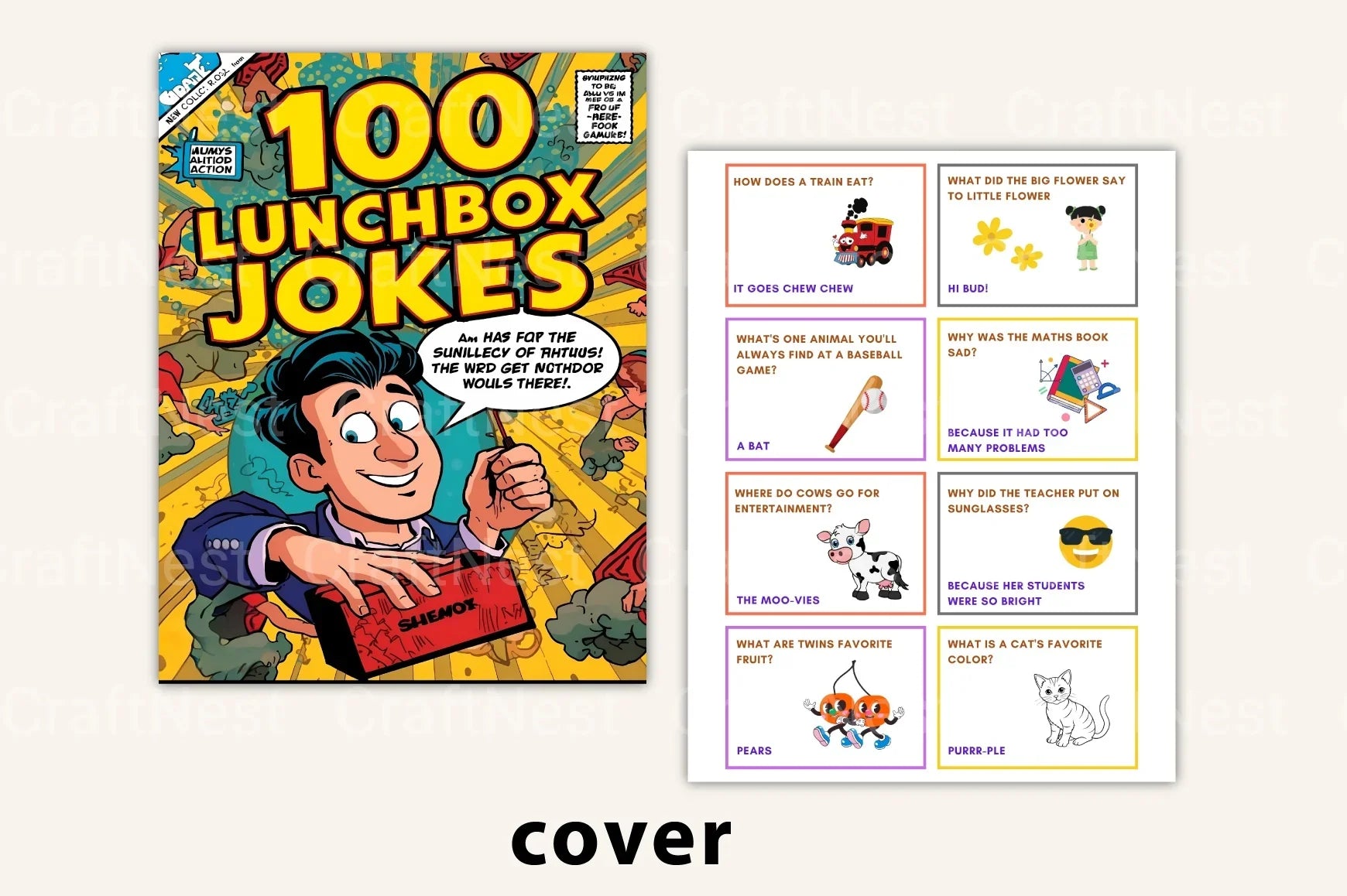 Lunchbox Jokes for Kids - CraftNest - Digital Crafting and Art