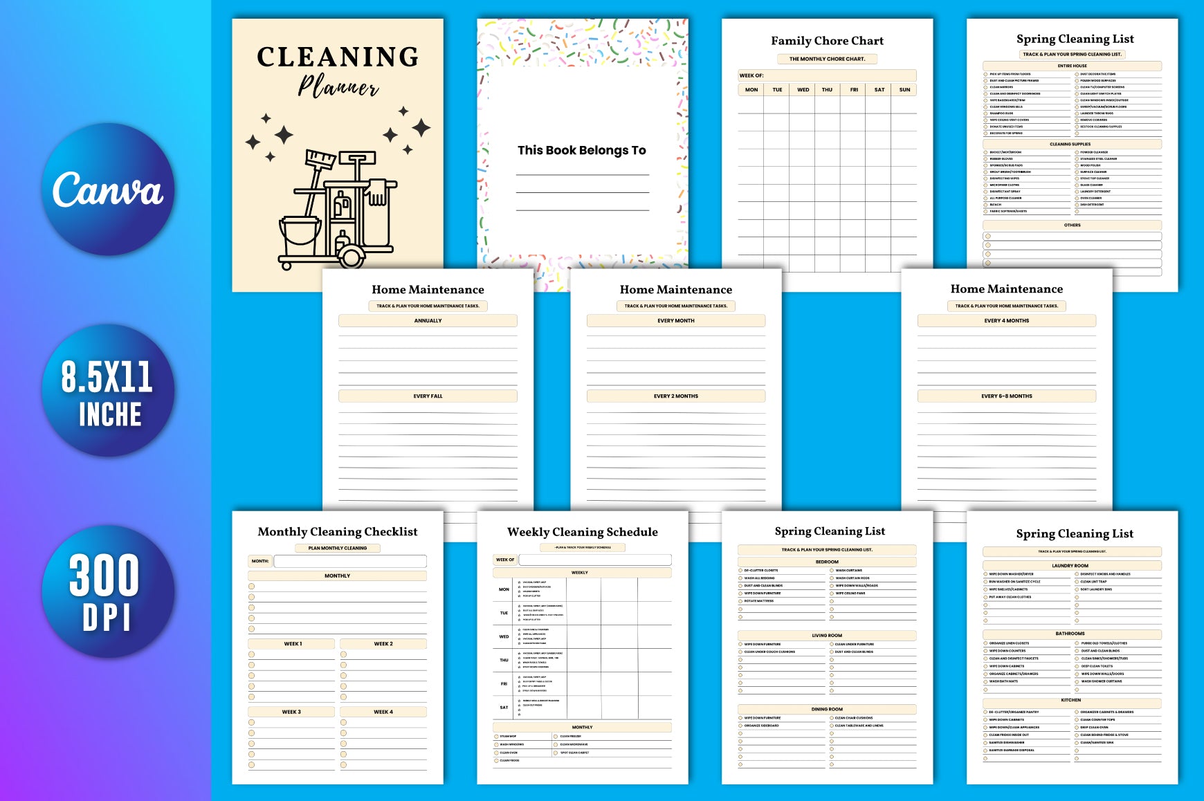 Cleaning Planner Guide