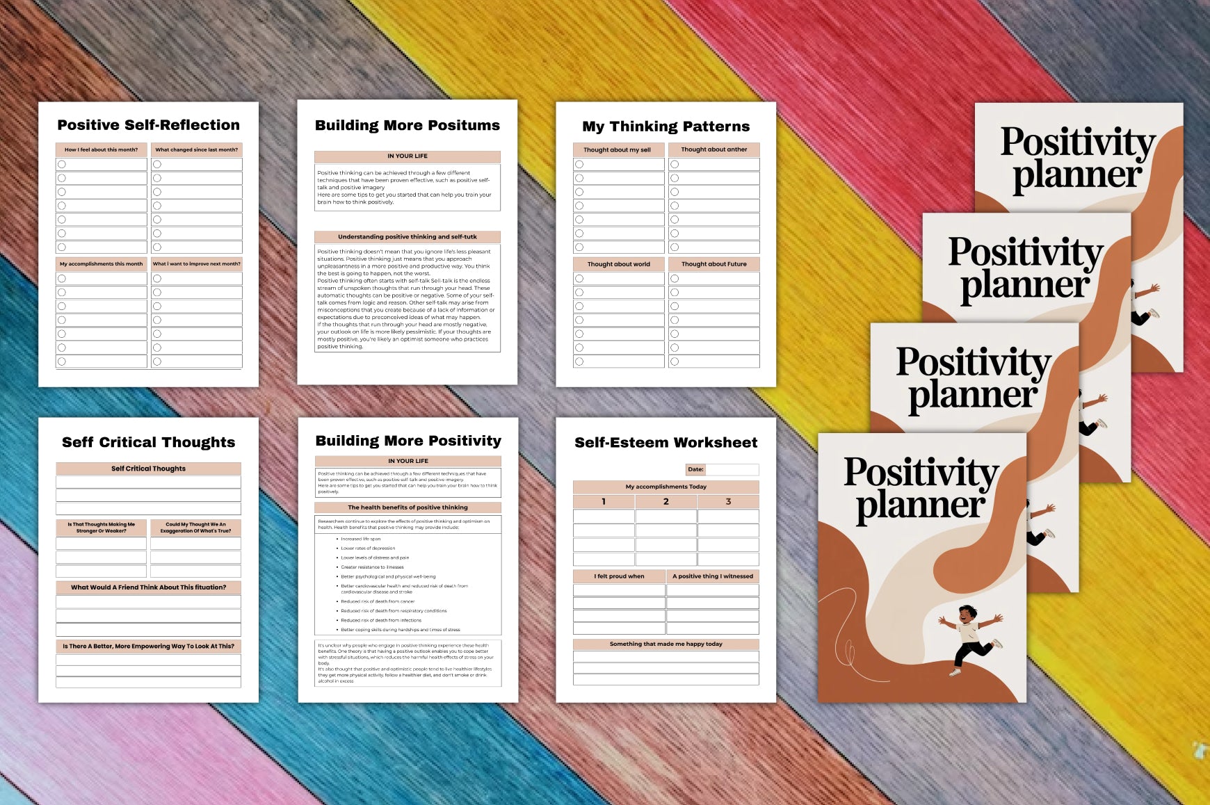 Positivity Planner for Daily Inspiration