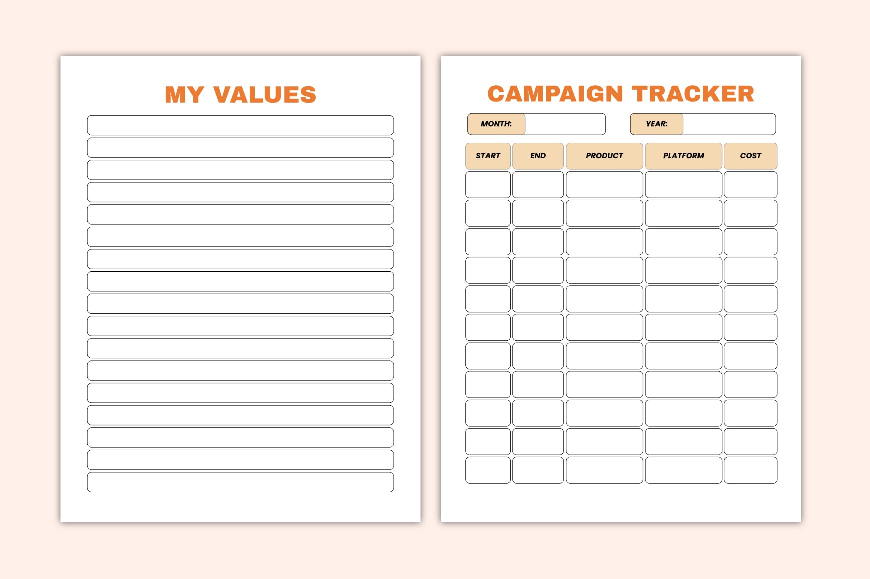 Solo Business Planner