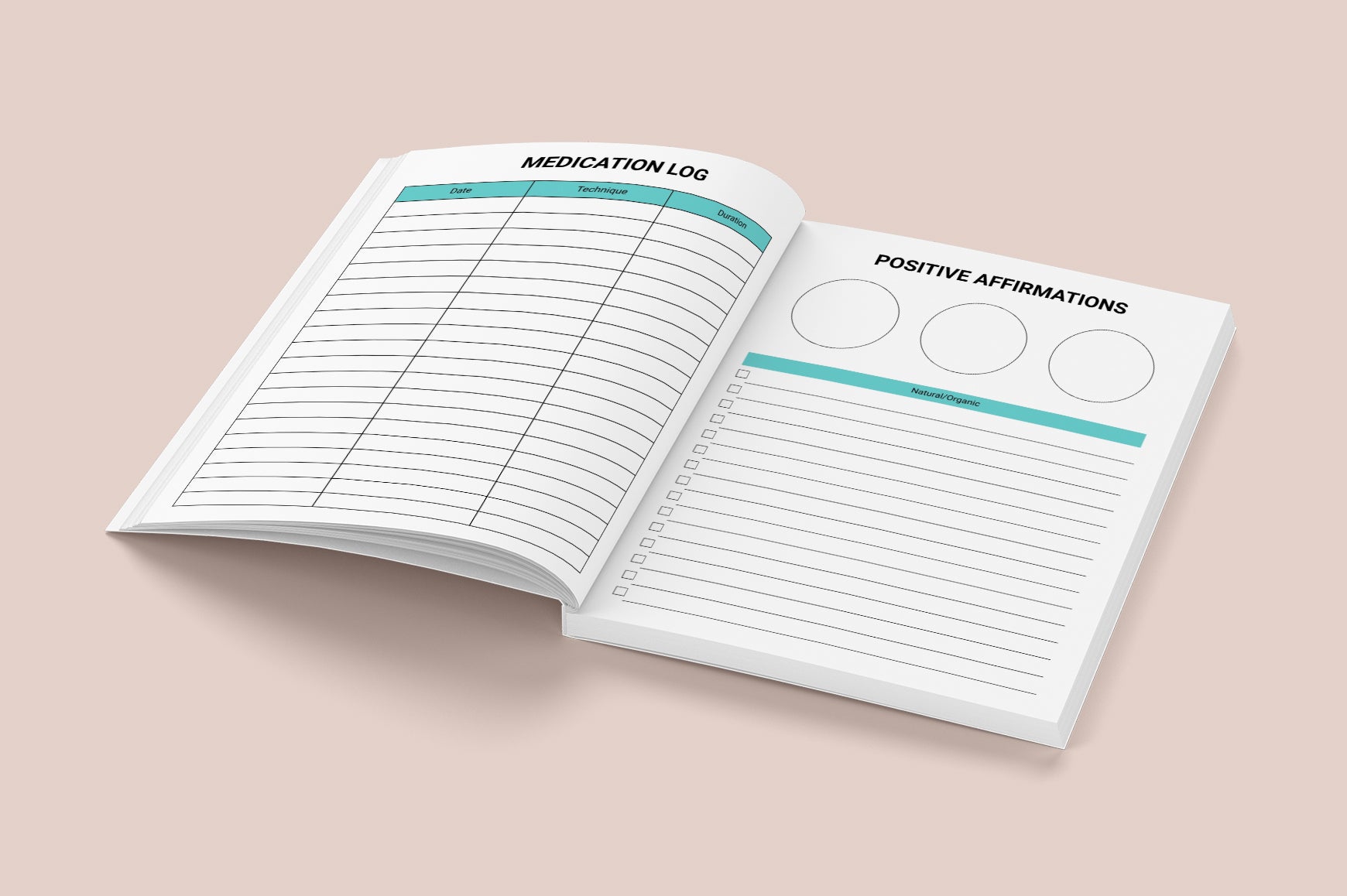 Positive Mindset Growth Journal